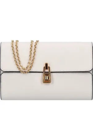 Coccinelle Leren Schoudertas Avondtas Magie 9Nite SMO Handbag Smooth Leahter Crème