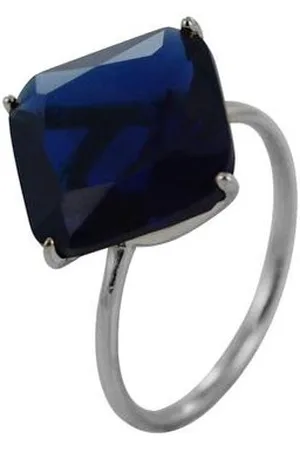 Silventi 9SIL-21438 Zilveren Ring - Dames - - Zirkonia - Vierkant - 12 x 12 mm
