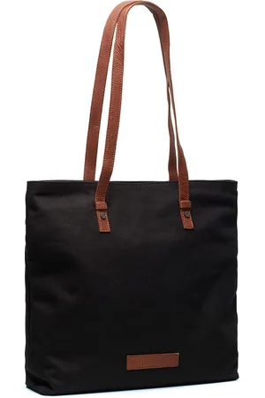 Chesterfield Canvas Shopper Zwart Alicia