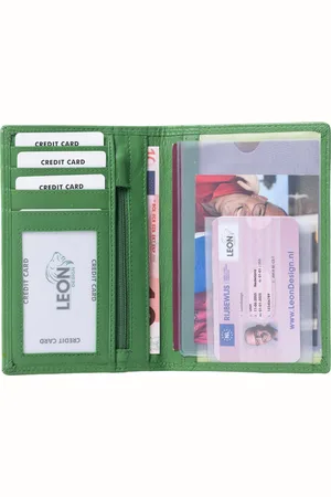LEONDESIGN Paspoort hoesje - Paspoorthouder - Card holder - Travel - Paspoorthoes - Paspoort - Paspoort cover - Paspoort houder - Travel wallet - Paspoort portemonnee - Documentenmap - Reisdocumenten organizer - Cadeau voor haar - Cadeau voor hem - Ca