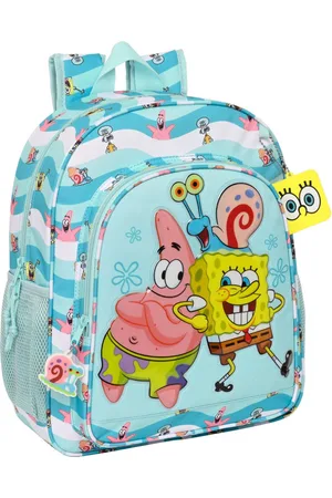 Spongebob SAFTA Stay Positive - Rugzak - Blauw