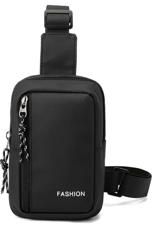 Merkloos Schoudertasje - Klein formaat - Mannen - Vrouwen - Eenvoud - Luxe Mode Heren/Dames Borsttas - Crossbody Tas Voor Heren 2023 - Nieuwe Casual Handtas - Reistelefoon Tas