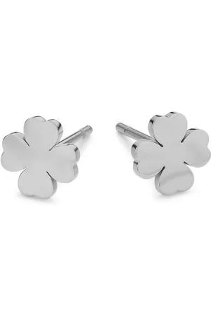 CO88 Oorbellen Dames - Oorstekers - Klaver - ??8mm - Staal - - 8CE-70333