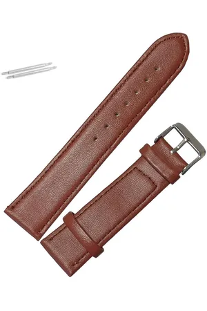 Fako Bijoux® Horlogebandje - Echt Leer - Soft - 20mm