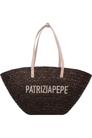 Patrizia Pepe Summer Straw Shopper Tas 51 cm