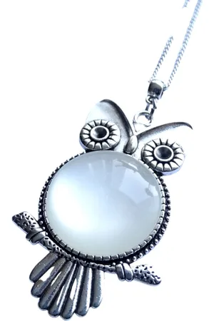 2 Love It Uil W - Ketting - Lengte 70 cm