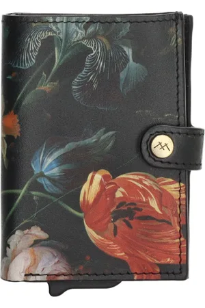 Hide & Stitches Masterpiece Creditcard etui - - 100% Leer