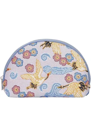 Signare Make-up tas - Japanese Crane - Japanse Kraanvogel