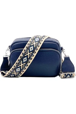 Merkloos Dames Schoudertas – Trendy Damestas – Bag Strap – Kleine Schoudertas met Ritssluiting – Crossbody Tas - Tassenriem