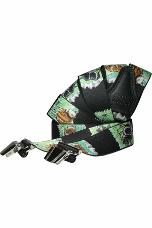 Pierre Mouton Koeien Bretel - Bretels - Volwassenen - Heren - - 140cm - 3 brede clips - XL - XXL