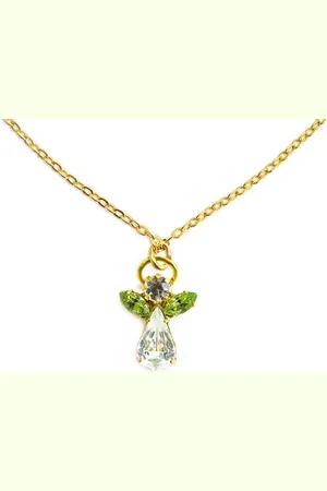 Bloom Engel Kristal augustus - Olivijn / Peridoot