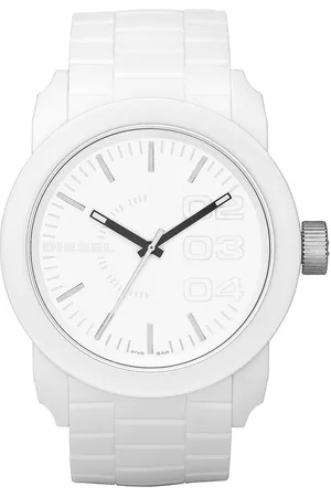 Diesel Double Down DZ1436 Herenhorloge 52 mm - Wit