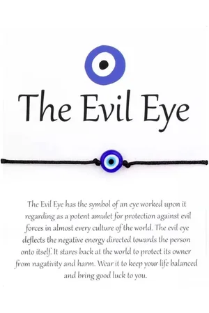 Akyol Evileye – evil – eye – blauwe evileye – armband– unisex – geluk – bescherming – diepe blauw -boze oog ketting -turkse oog -nazar boncuk -cadeau voor vriendin- -blauwe oog armband – vrienden armband