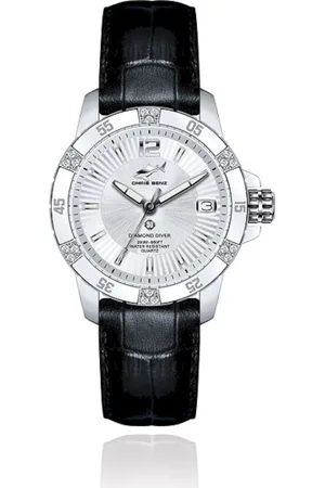 Chris Benz Dames, Heren, Unisexhorloge CB-DD200-SI-LBS