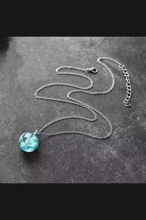 KJG Zilverkleurige Ketting met Wolken