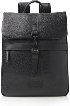 Castelijn & Beerens Castelijn en Beerens Laptoprugzak / Werktas / Rugtas - 15.6 inch - Leer - Onyx