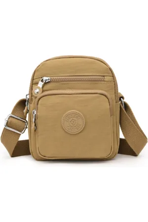 Merkloos Schoudertas Sara - nylon - dames - crossbodytas - compact - verstelbare schouderband