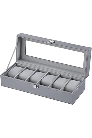 Merkloos Horlogedoos \ horloge opbergbox | kijkdoos | horlogedoos | Horlogekist - watch box jewelry box