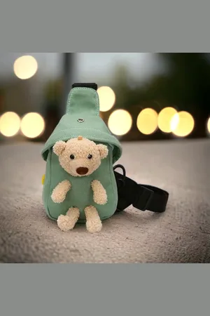 Merkloos Rugzakje peuter- rugzakje kindje - beertje - peuter - kleuter - verjaardag cadeau - sintcadeau - kerstcadeau - cadeau kind