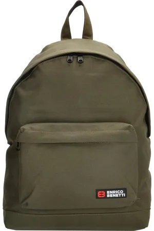 Enrico Benetti Amsterdam Rugzak - 19 liter, 14" laptopvak - 54121 - Olijf