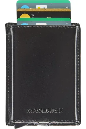 Maverick Lederen CardProtector All Black RFID