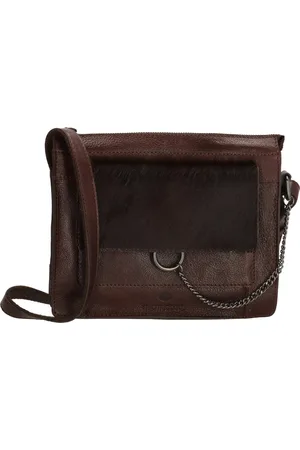 Hide & Stitches Mendoza Schoudertas - - 100% Leer