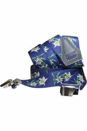 Pierre Mouton Edelweiss Bretel - Bretels - Volwassenen - Heren - - 140cm - 3 brede clips - XL - XXL