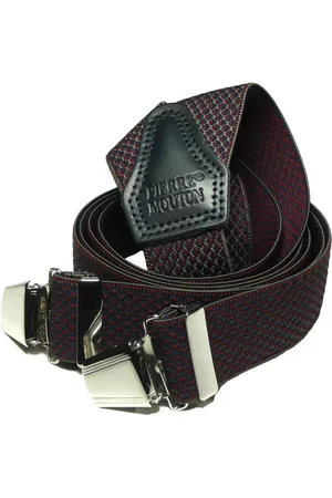 Pierre Mouton Elegance Bretel - Bretels - Volwassenen - Heren - - 140cm - 3 brede clips - XL - XXL