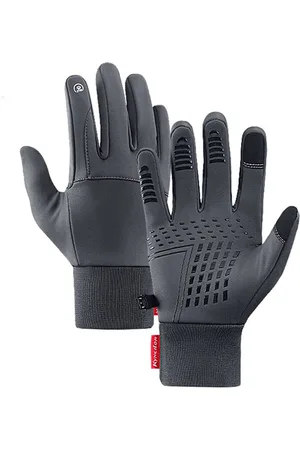 Merkloos Unisex Winter Handschoenen Touchscreen | Fietshandschoenen Heren/Dames Winddicht en Waterproof |