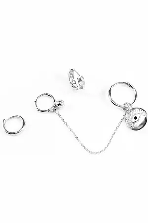 Dottilove Sieraden - Oorringen Set - 4 Stuks - Dames Oorbellen - Plated
