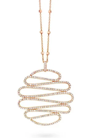 Velini Jewels P6455R -Hanger+Ketting -925 Zilver -Cubic Zirkonia