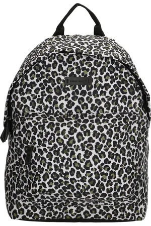 Enrico Benetti Panter Print Rugzak Rugtas School Tas 4-8 Jaar Olijfgroen