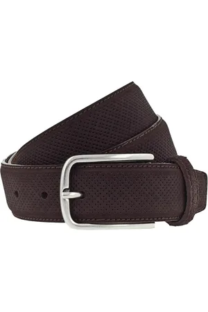 Vanzetti Riem leer - Jongens - 100 cm - dark brown