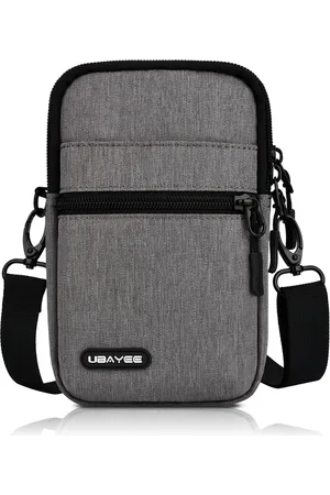 Merkloos Compacte en Veilige Mobiele Telefoon Schoudertas tot 6.7 Inch met RFID Bescherming