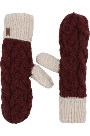 Egos Copenhagen | Wanten | Mittens cable knit - White