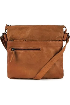 DSTRCT Medium Schoudertas / Crossbody Tas Dames - Leer - Harrington Road