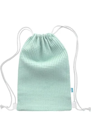 BINK Bedding Gymtas / Zwemtas Pique (wafel) mint 40 x 28 cm