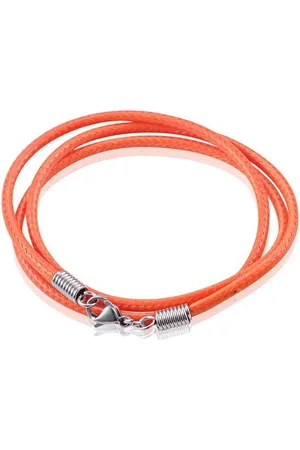 LGT JWLS LGT Jewels waxkoord ketting - 2.5mm-55cm