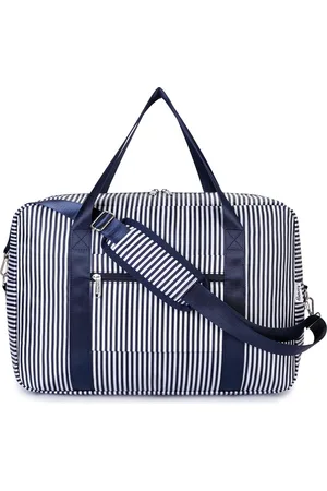 Merkloos Handbagage 45 x 36 x 20 opvouwbare reistas voor onder de stoel, draag- en handtas voor overnachten voor dames en heren, 25L