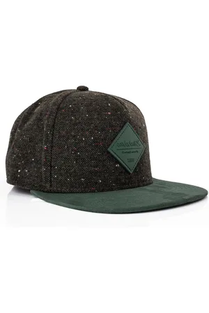 Merkloos Port Snapback Cap met Suede Vizier - Dames Heren Baseball Cap - diverse kleuren