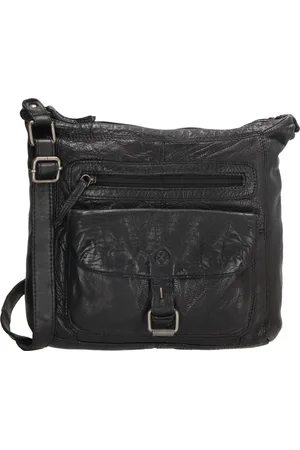 Hide & Stitches Paint Rock Schoudertas - - 100% Leer