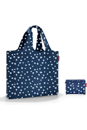 Merkloos Unisex Converteerbaar lievelingsstuk: Shopper Xs mini maxi shopper barok taupe, Spots Navy, Strandtas
