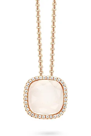 Velini Jewels P6330W -Ketting+Hanger -925 Zilver -Gekleurde Cubic Zirkonia