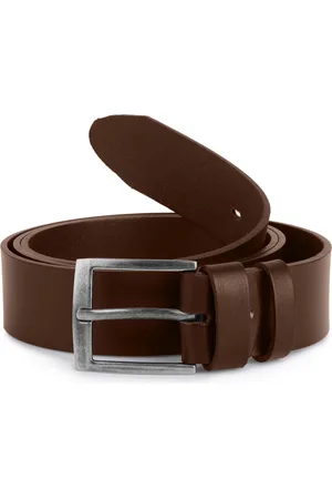 Ladeheid Herenriem - Riem - Broekriem - Verstelbaar - Leer - LA-EL-XXL - - 130 cm