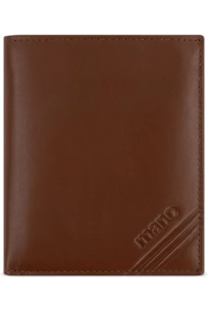 Mano Leren Portemonnee Don Antonio RFID Coin Wallet Terracotta