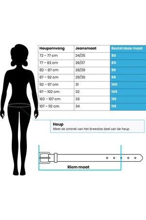 A-zone Dames riem zwart/rose goud - dames riem - 4 cm breed - - Echt Leer - Taille: 85cm - Totale lengte riem: 100cm