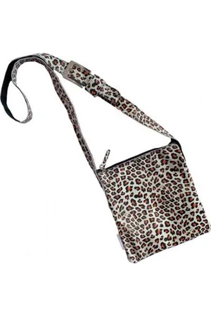 Babysteps Leren kindertas White Leopard