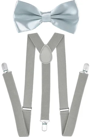 Fako Fashion Bretels Met Vlinderstrik - Vlinderdas - Strik - Effen - 100cm