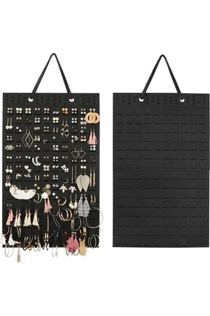 Merkloos Haarelastiekjes Organizer-Haar Accessoires Opbergtas - Vilt Haar Bogen Houder - Meisjes Kamer Decoratie