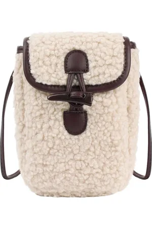 Fashion Favorite Telefoon Tasje - Teddy | Polyester | 20 x 16 x 5 cm |